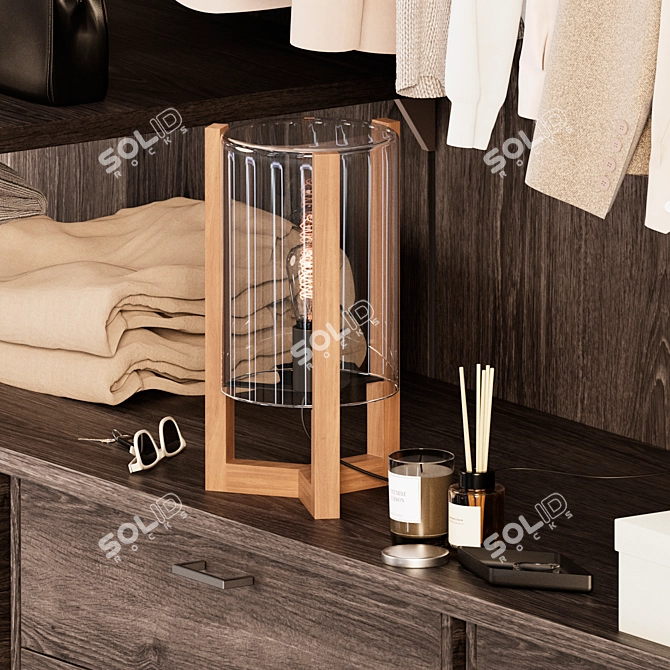 15-Piece Wardrobe & Decor Set 3D model image 3