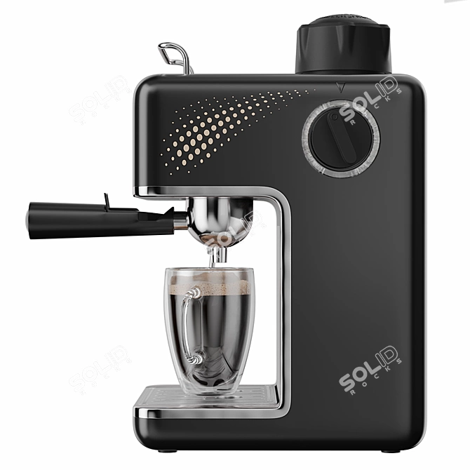 Polaris Coffee Maker for Turbosmooth 3D model image 2