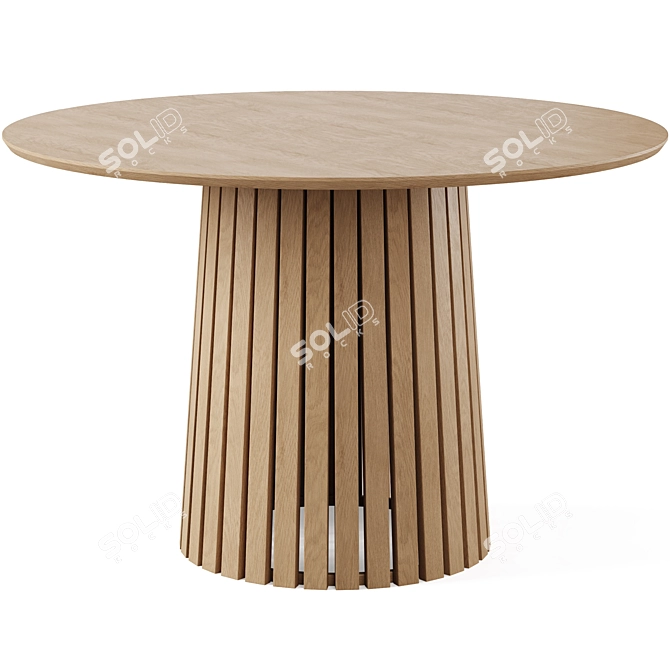 Fern Dining Chair & Christo Table 3D model image 3