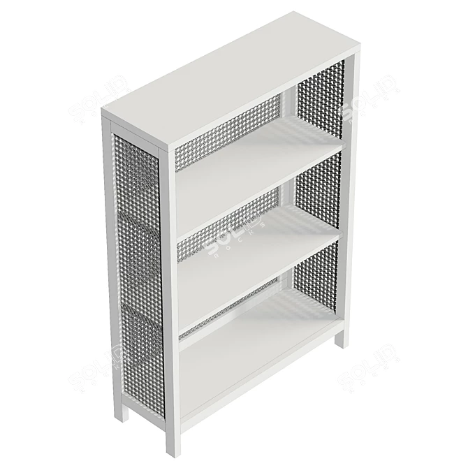 Natural Pendant Light with Shiitake Texture 3D model image 6