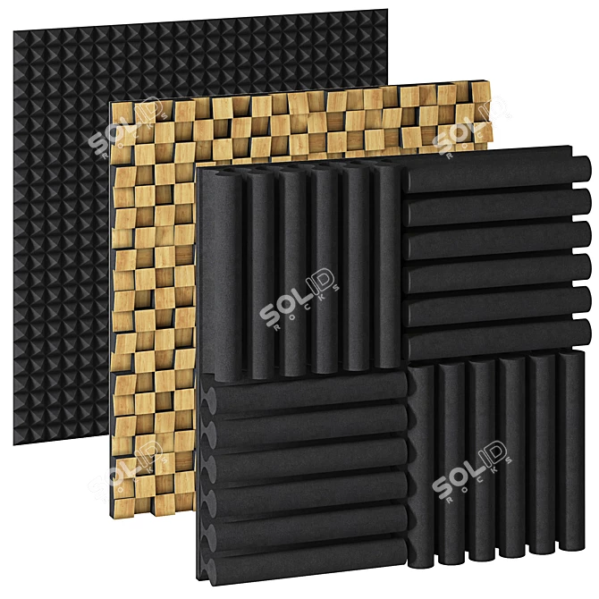 Soundproof Collection: Studio Acoustics 3D model image 4