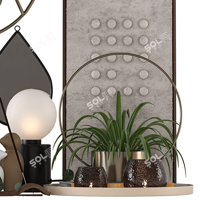 Luxury Decor Set 3D Models 3D model image 2