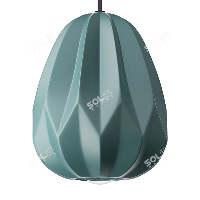 Meddel Green Pendant Light 3D model image 1