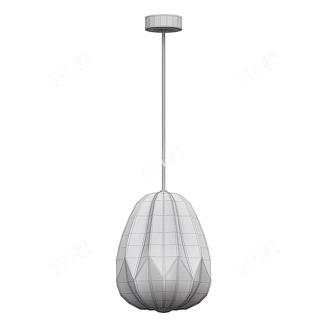 Meddel Green Pendant Light 3D model image 2