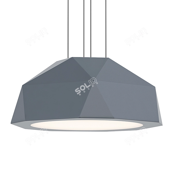 ImperiumLoft BROBY D40 Gray Pendant 3D model image 1