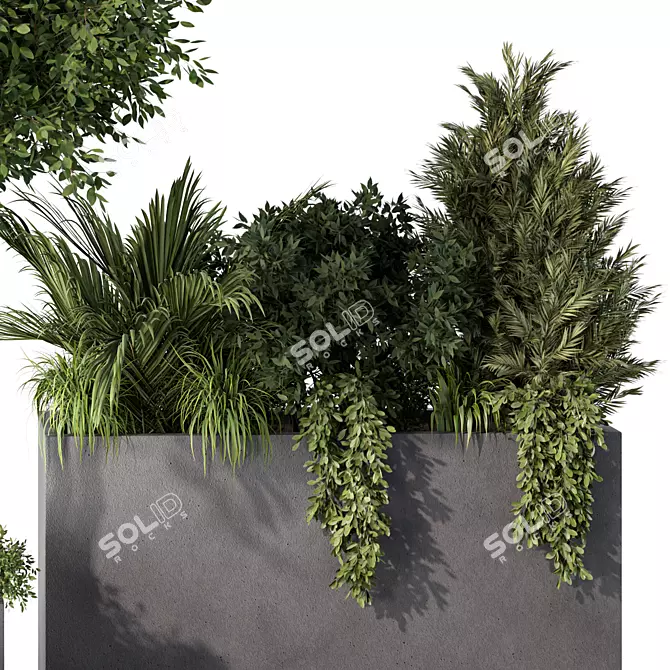 Nature-Inspired Plant Set Ensemble 3D model image 2