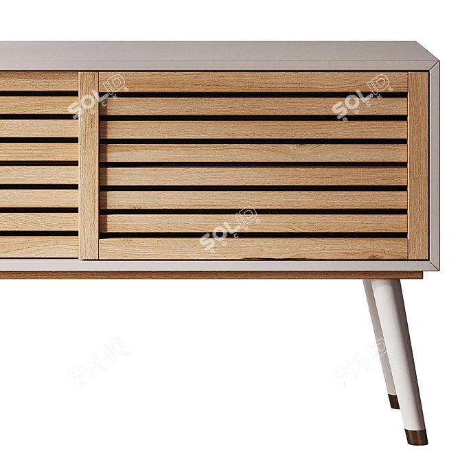 Modern Sideboard Set for 3D 3D model image 3