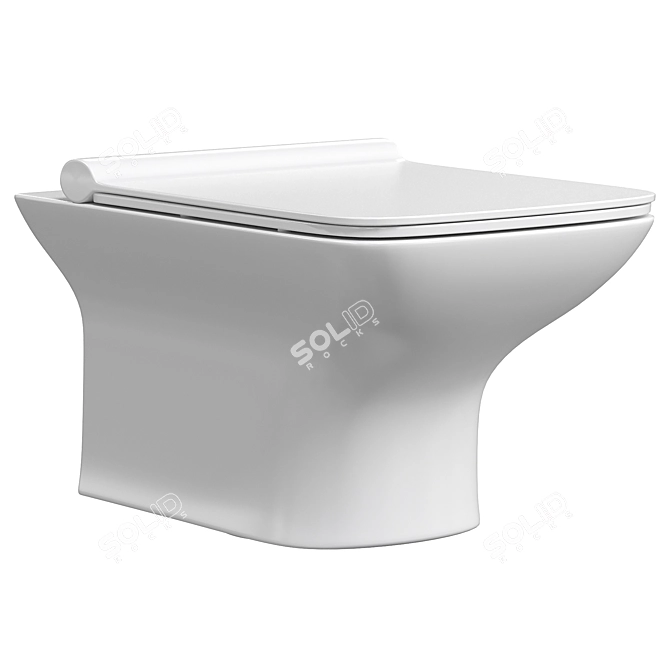 Agger AT2000 Compact Toilet 3D model image 4