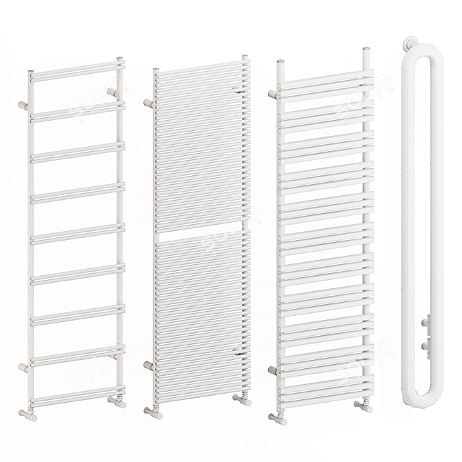 Antrax Towel Warmers Collection 3D model image 7