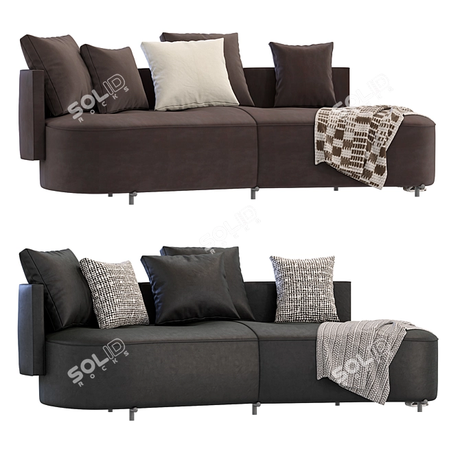 Corona Render Sofa Torii Bold 3D model image 2