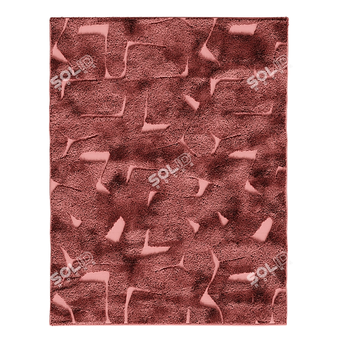 Neutral Tufted Area Rug [8x10] 3D model image 6