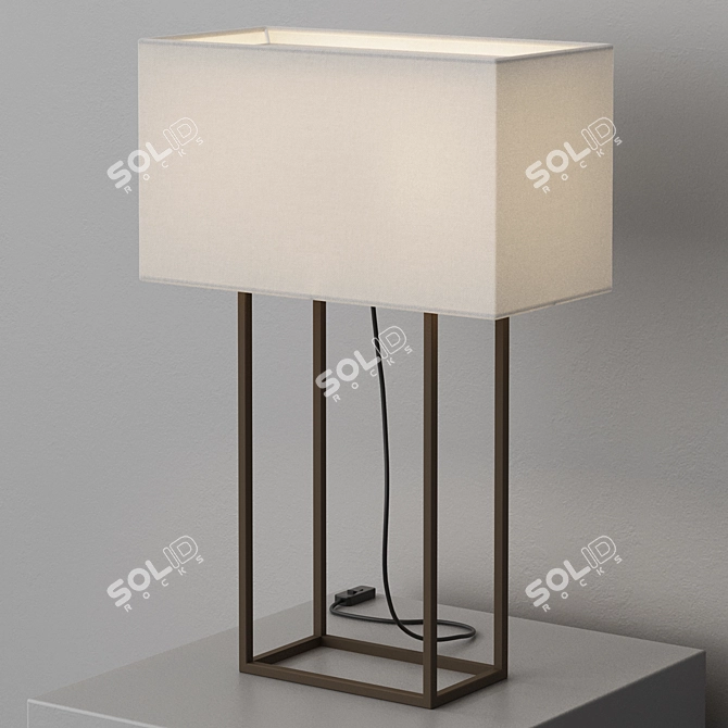 Sleek Dual Body Lighting Set 3D model image 7