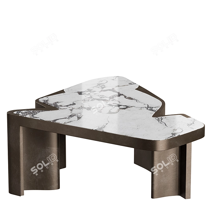 Caldera Coffee Tables by Holly Hunt 3D model image 2