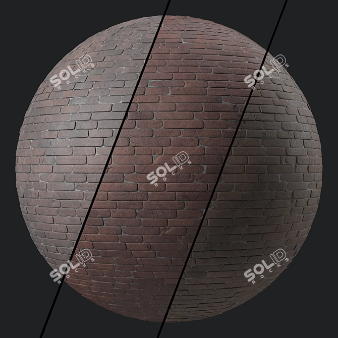 Slate Cliff 4K Textures Render 3D model image 1