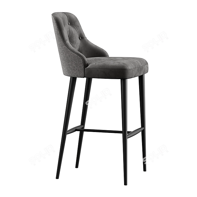 Modern Bar Stool Okki Konyshev 3D model image 2