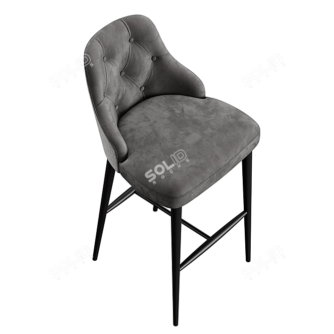 Modern Bar Stool Okki Konyshev 3D model image 3