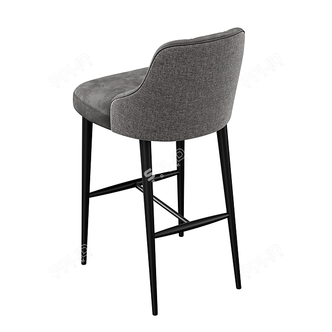 Modern Bar Stool Okki Konyshev 3D model image 4