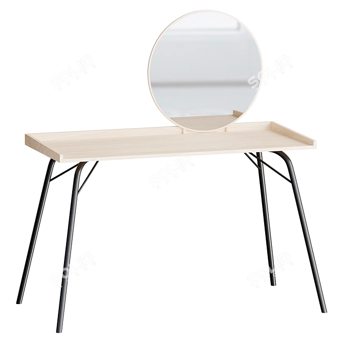 Woodman RAYBURN Dressing Table 3D model image 2