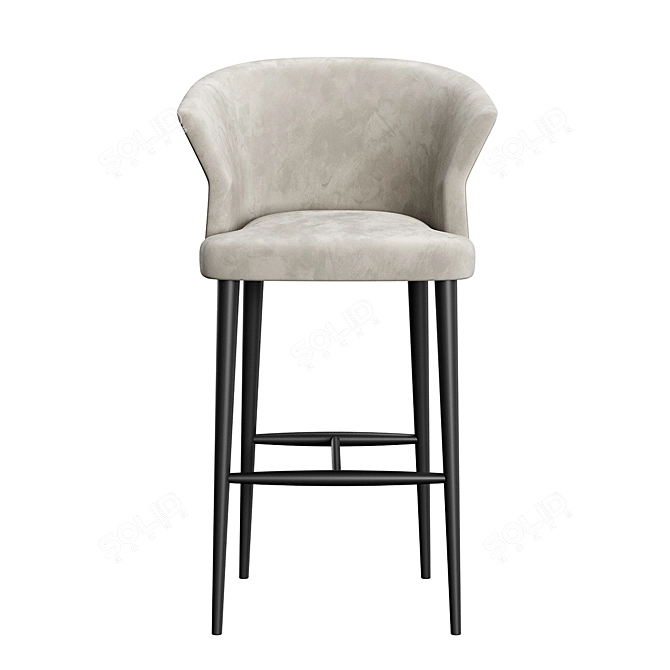 Barstool Tilt Konyshev 3D model image 2
