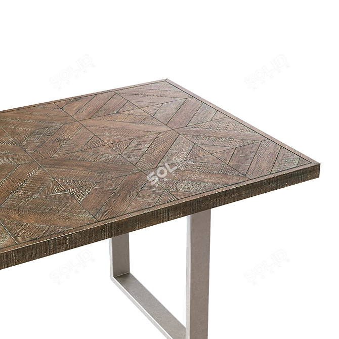 Draper Dining Table - Elegant Design 3D model image 3