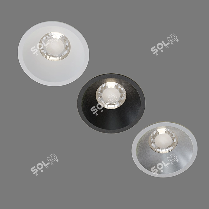 Elektrostandard Recessed LED Spotlight 3D model image 5