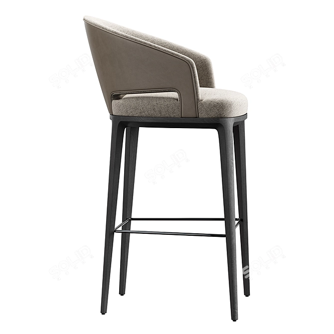 Crop Bar Stool Konyshev Collection 3D model image 3