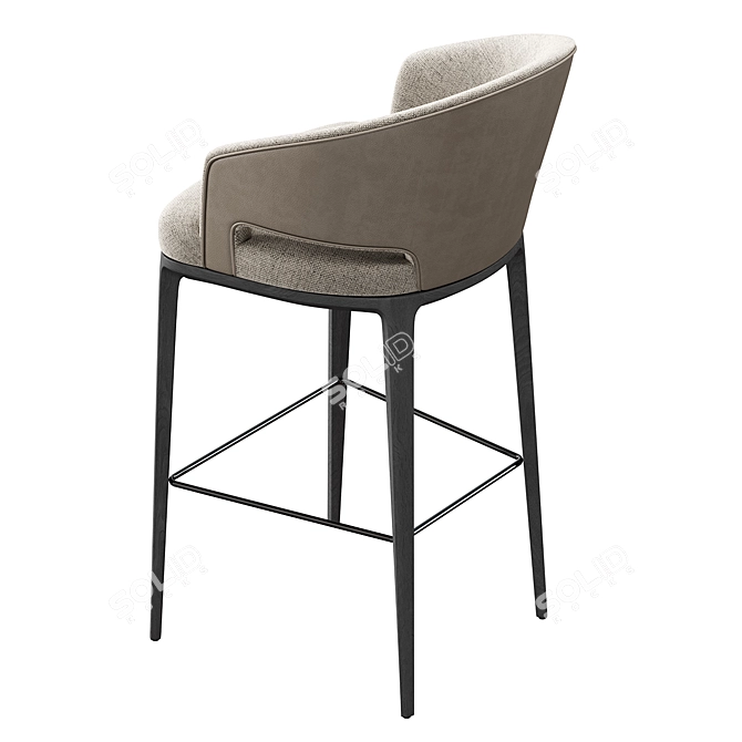 Crop Bar Stool Konyshev Collection 3D model image 4