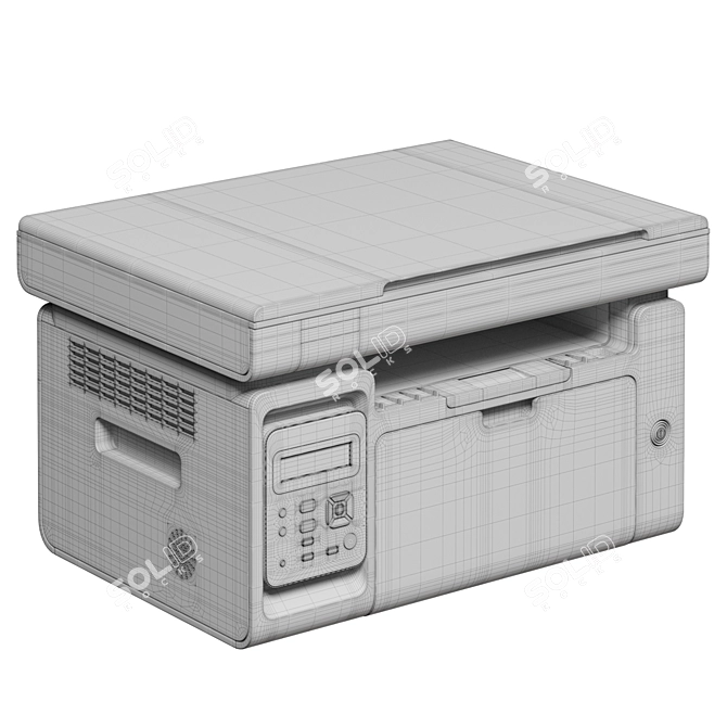 Compact Pantum M6507W Multifunction Printer 3D model image 8