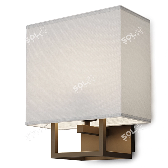 Modern Designer VESPER Lighting Set 3D model image 1