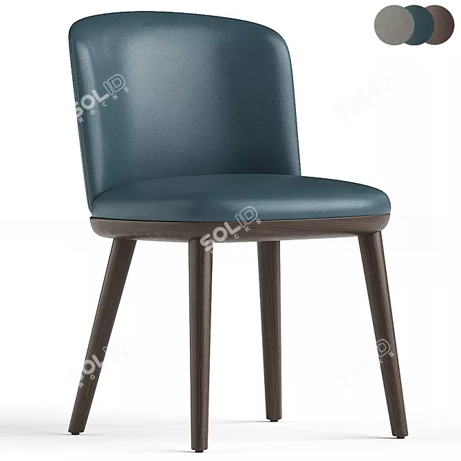 Modern Arven L Chair Design 3D model image 1