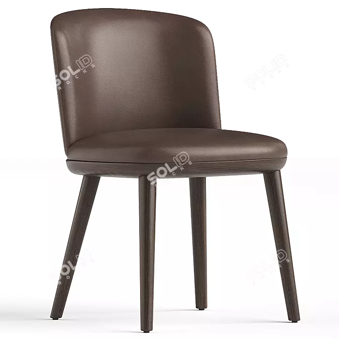 Modern Arven L Chair Design 3D model image 2