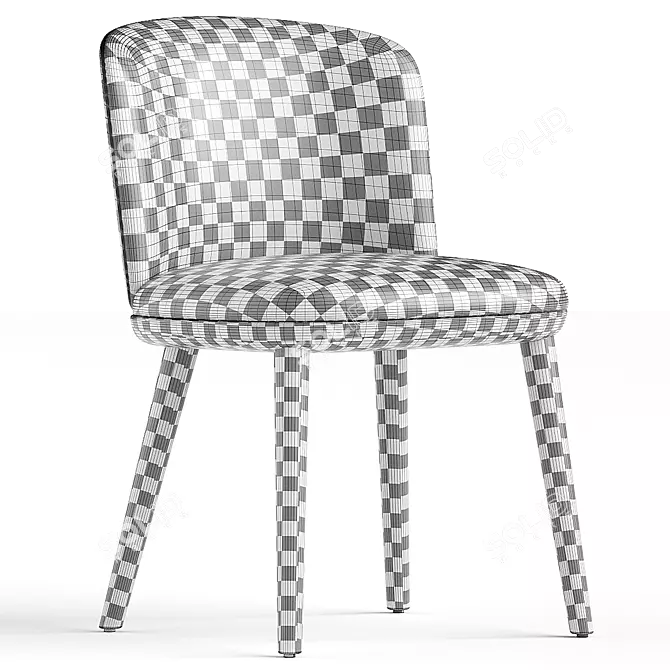 Modern Arven L Chair Design 3D model image 4