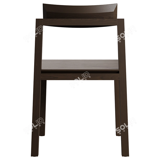 Modern Minimalist Humilis Chair 3D model image 5