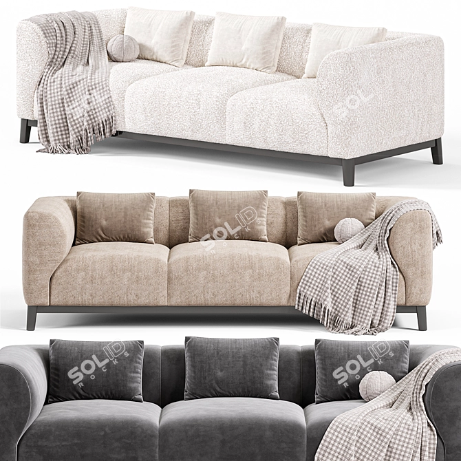 Eichholtz Corso Sofa 3D Model 3D model image 4