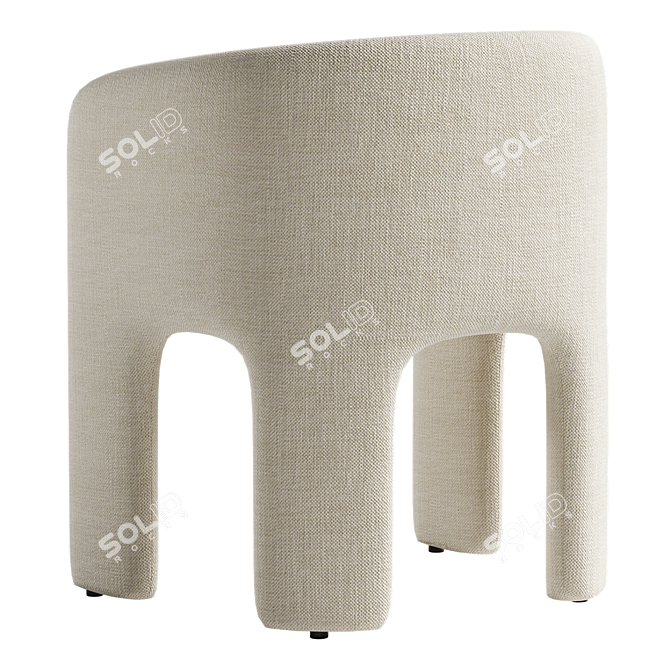 Modern Ditre Italia Cali Chair 3D model image 2