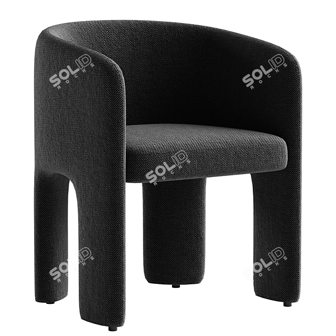 Modern Ditre Italia Cali Chair 3D model image 3