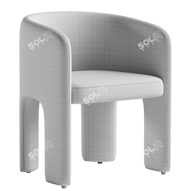 Modern Ditre Italia Cali Chair 3D model image 7