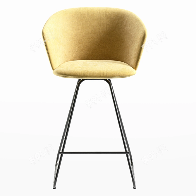 Modern Glove S472 Bar Chair 3D model image 13