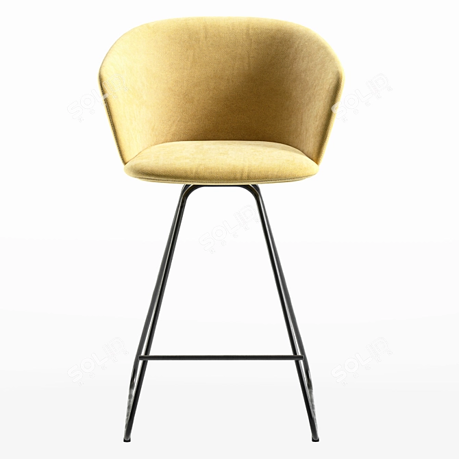 Modern Glove S472 Bar Chair 3D model image 18