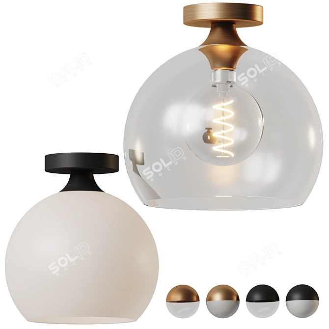 Elegant Castilla Lighting Collection 3D model image 1