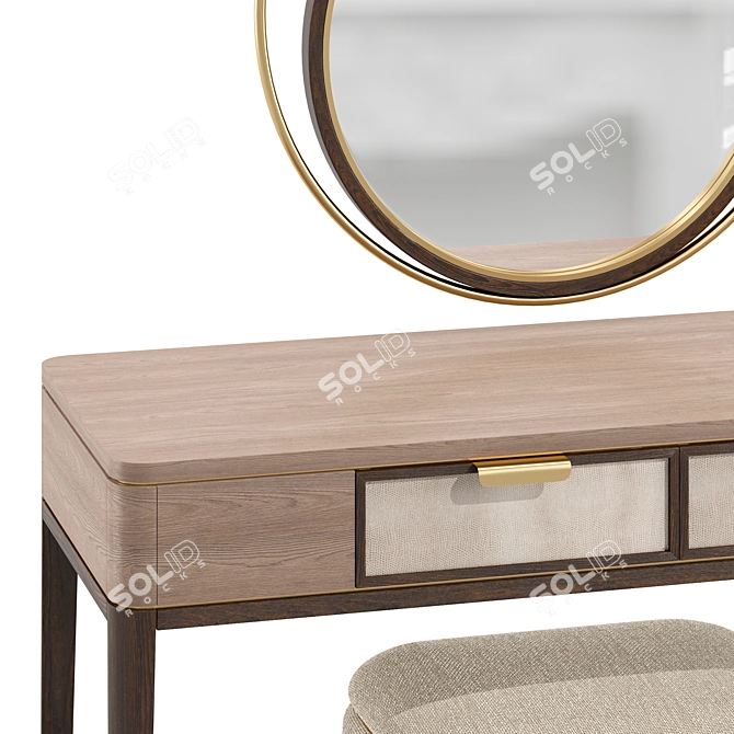 Sleek 2015 Mandalay Dresser 3D model image 3