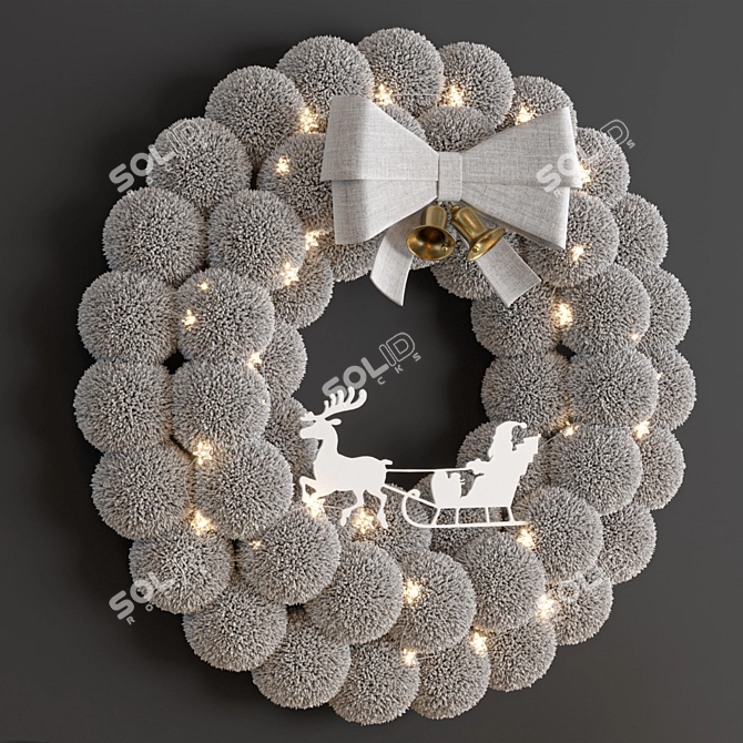 Christmas Decor Model for Render 3D model image 3