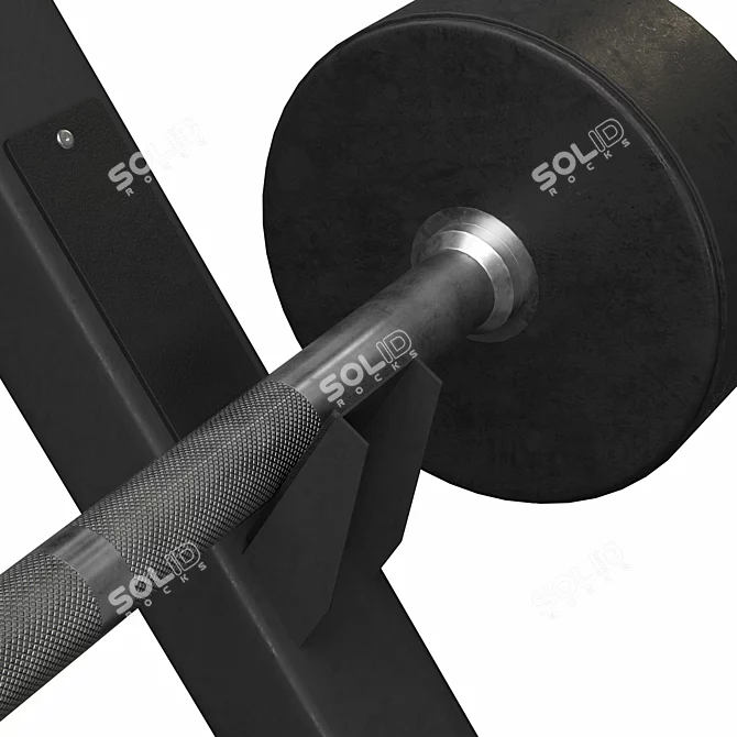 Titan Preacher Curl Bench V2 3D model image 2