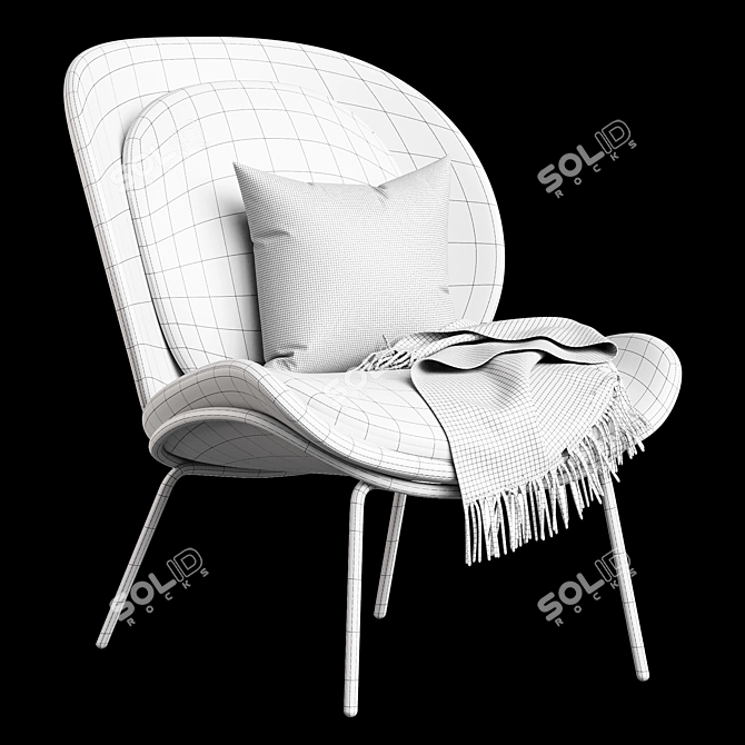 Balteya Chair 2017 Design Marco Zito 3D model image 2