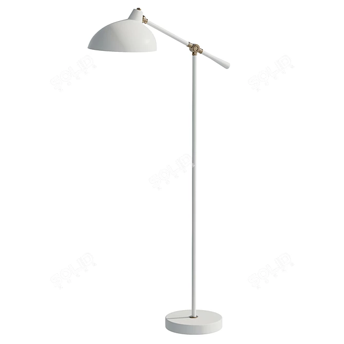 Peggy Modern Floor Lamp 3D model image 1