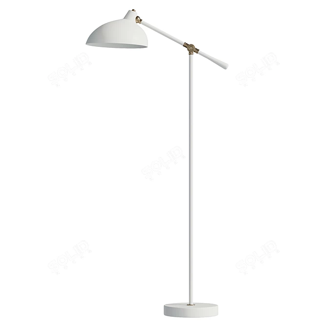 Peggy Modern Floor Lamp 3D model image 2