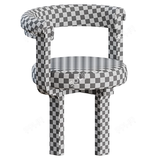 Elegant Kana Chair Design 3D model image 2