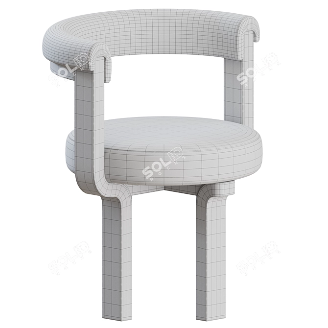 Elegant Kana Chair Design 3D model image 3