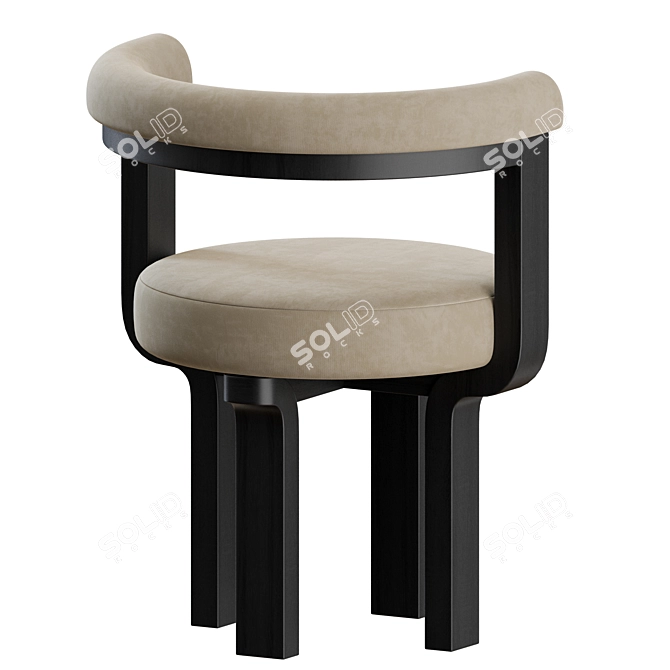 Elegant Kana Chair Design 3D model image 6