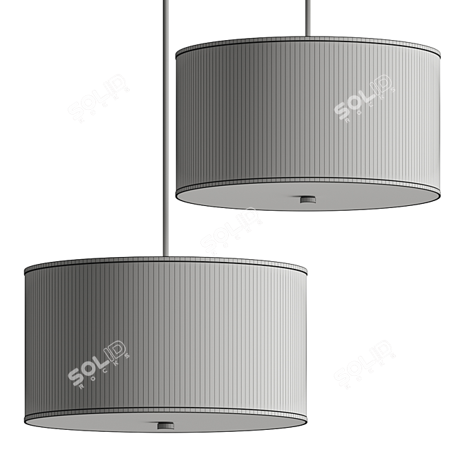 Dayna Pendant Lamp Ø610 x H330 3D model image 2